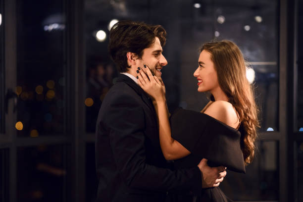 istock Loving couple hugs 1127259154