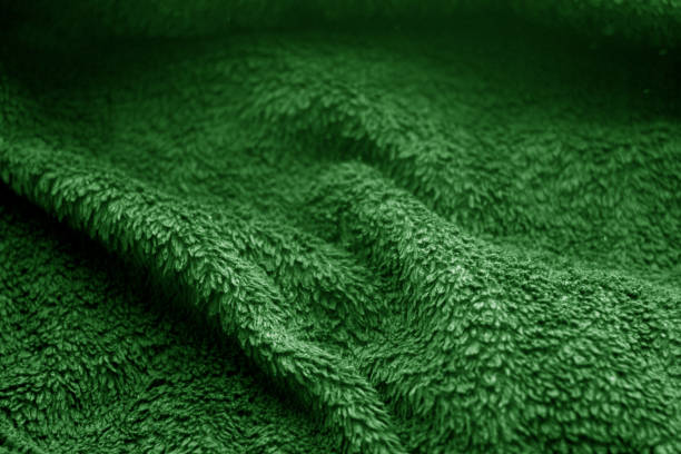 Green towel texture