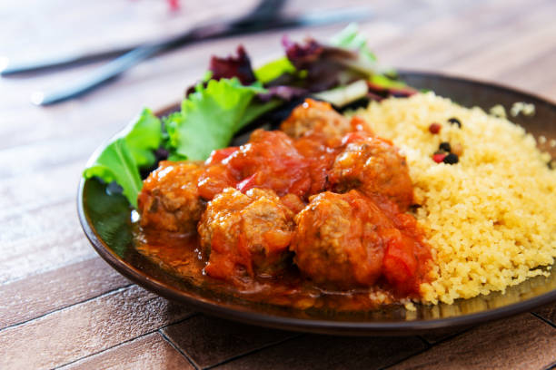 istock Delicious Provencal and semolina meatballs 1127275364