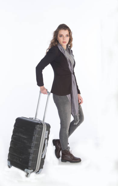 istock Young russian woman posing at studio in istanbul turkey 1127275432
