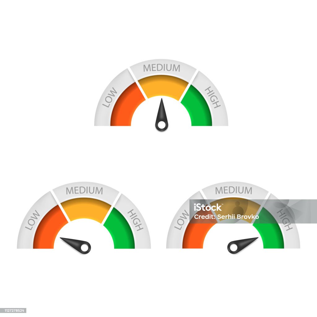 Speedometer icon isolated on white background. Vector illustration. Speedometer icon isolated on white background. Vector illustration. Eps 10. Tall - High stock vector