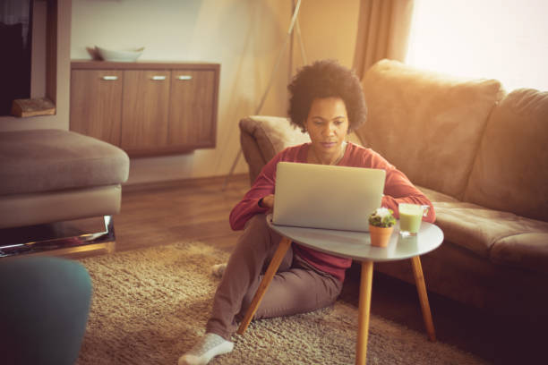 istock Just another day working in my own personal home office. 1127286434