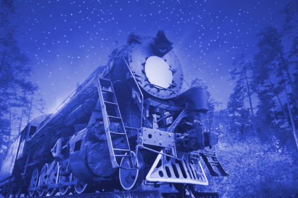 White Pass Summit excursion tour train, Alaska, USA.