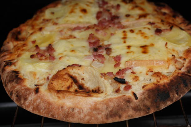 istock Tartiflette on pizza dough  Baking  Gratin  French cooking 1127294844