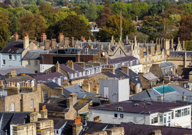 istock Aerial view of Cambridge 1127295007