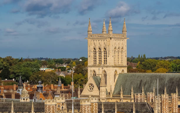 istock Aerial view of Cambridge 1127295707