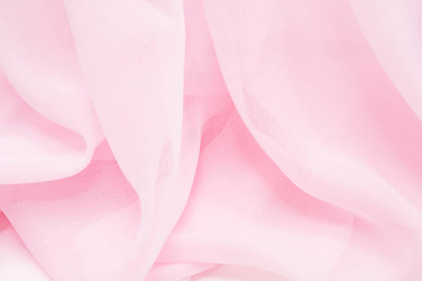 istock Texture chiffon fabric pink color for backgrounds 1127297992