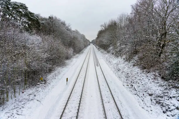 Photo of Winter Snow And The English Railways