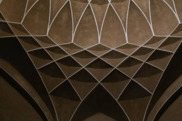 istock Persian Indoor ceiling decoration in Yazd, Iran 1127304294