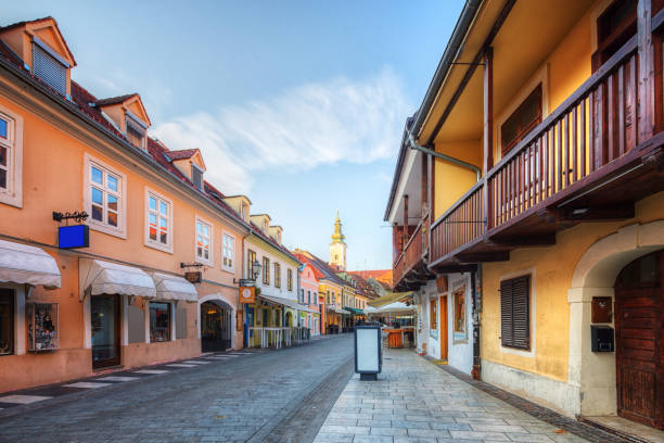 istock old architecture of Zagreb. Croatia. 1127306565