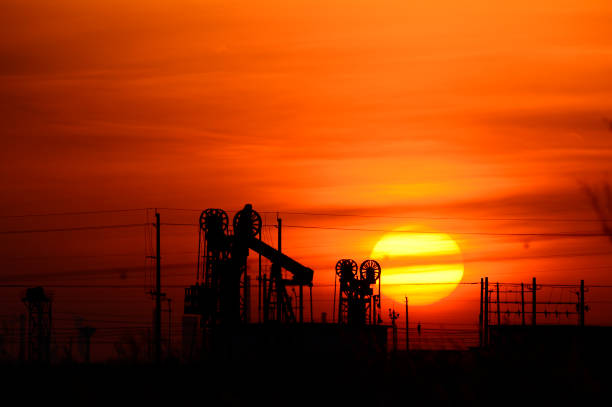 istock The oil pump 1127307506
