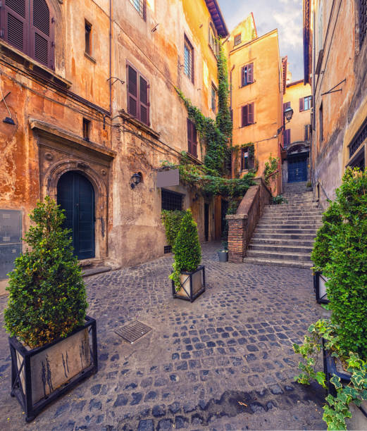 istock Street scene in Rome, Italy. 1127307805