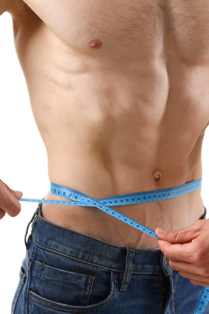 istock The man lost weight thanks to a diet 1127309498
