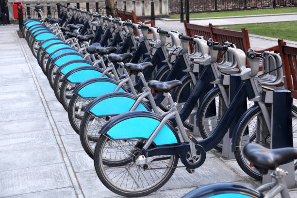 istock Bikes in London, England 1127309683