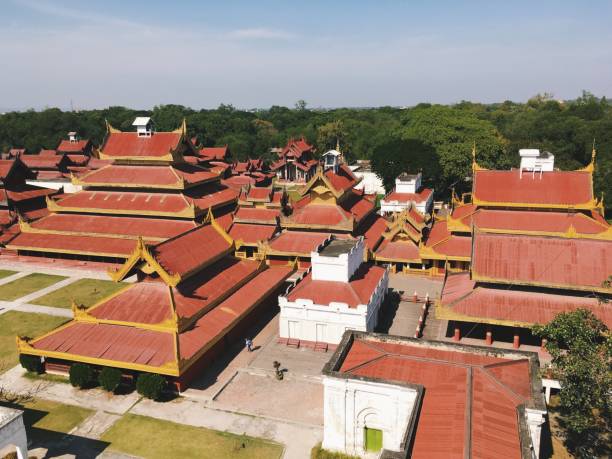 istock The royal palace in Mandalay, Myanmar 1127309720