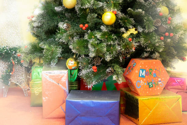istock Christmas Tree with Gifts,Christmas concept. 1127316021
