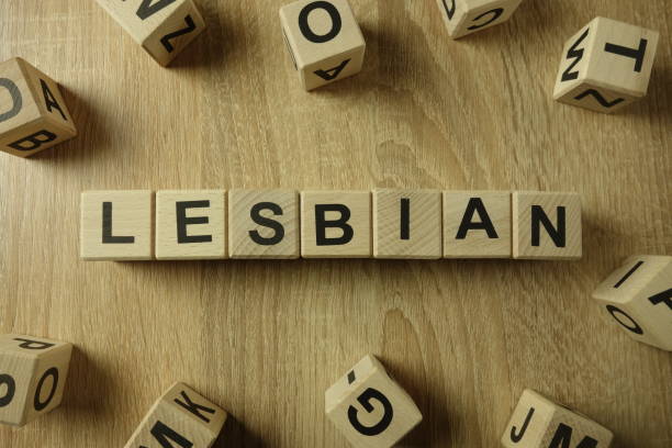 istock Lesbian word from wooden blocks 1127326842