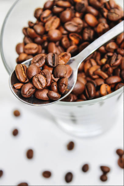 istock coffee bean. a Cup of coffee. selective focus. 1127332860