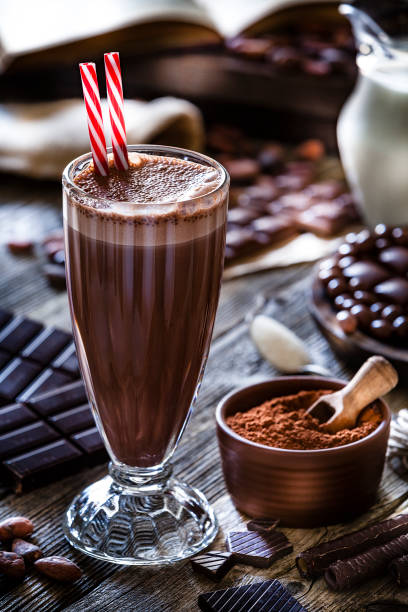 istock Preparing homemade chocolate milkshake 1127332998