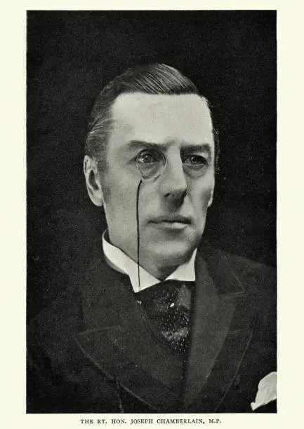 Photo of Joseph Chamberlain, MP, British statesman