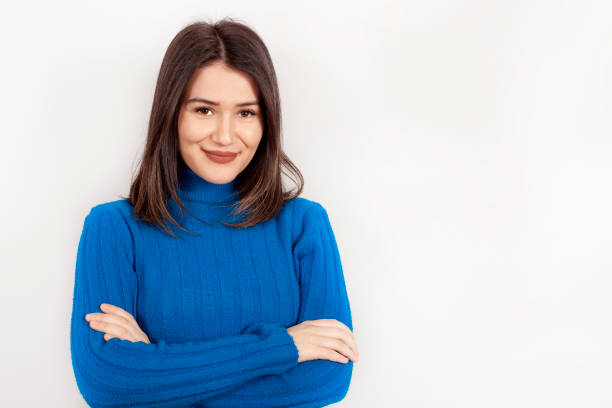 istock beautiful young woman portrait 1127334871