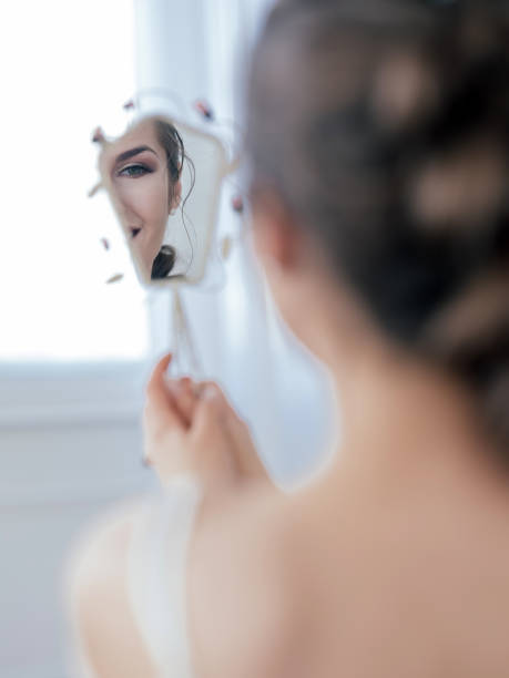 istock Young woman with braded hair relaxing 1127336201