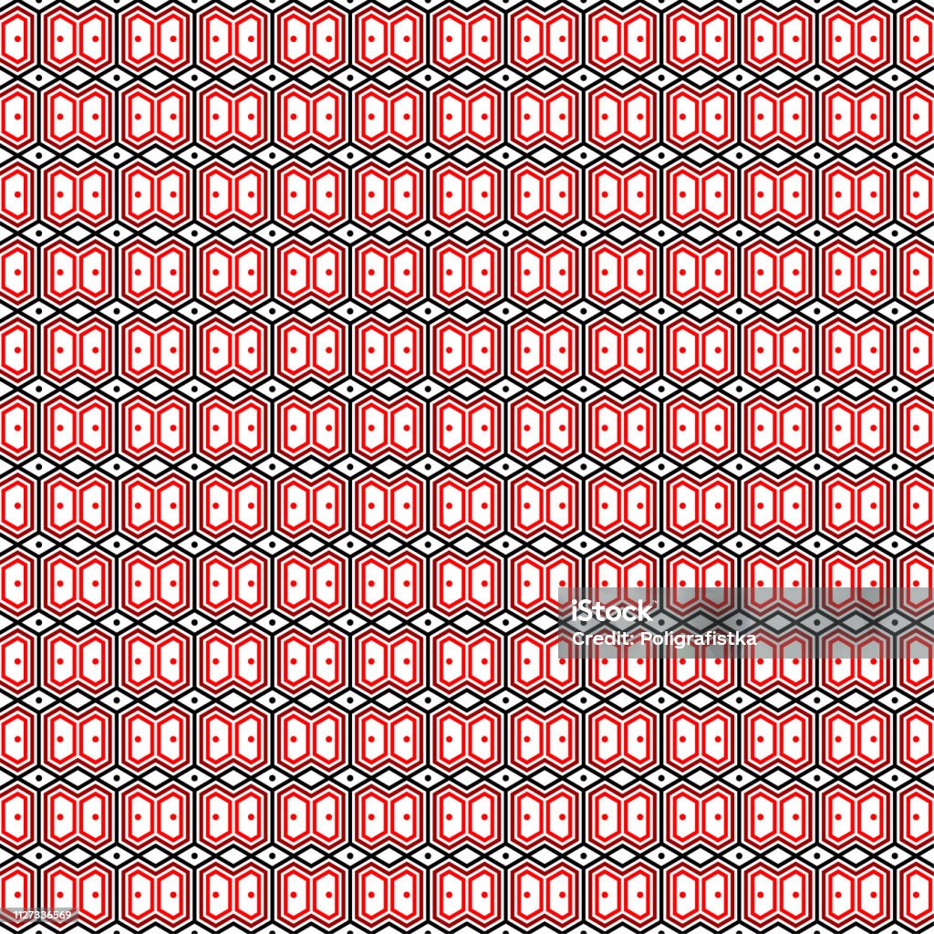 Pattern Red Seamless Abstract Background Pattern Red Wallpaper Vector Illustration ...