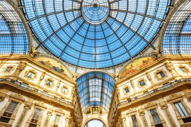 Photo of Inside the Galleria Vittorio Emanuele II in Milan, Italy