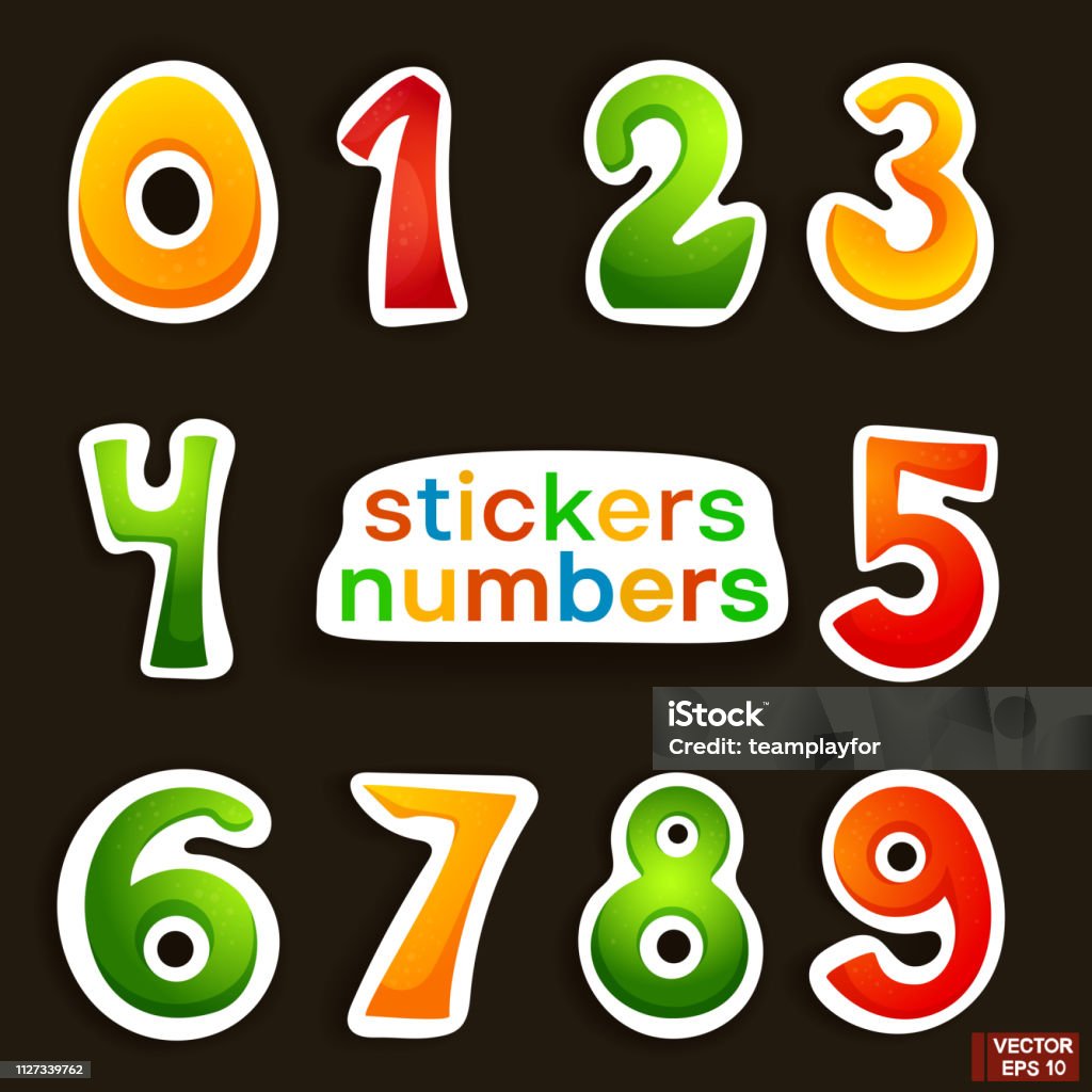 Hình Ảnh Vector Tập Hợp Các Nhân Vật Hoạt Hình Toán Học Những Con ...