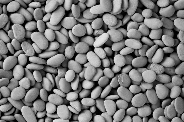 Abstract background texture sea stones, top viewAbstract background texture sea stones, top view