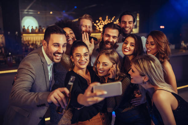 istock It's not a party until we take a selfie 1127344995