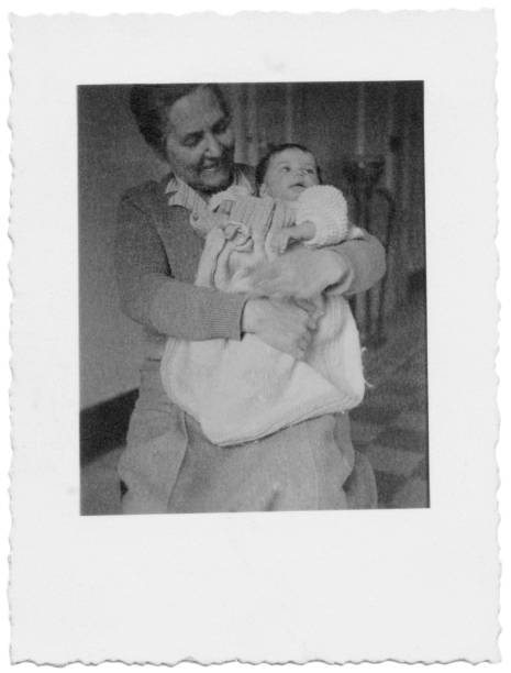 istock Grandmother and Nephew in 1949 1127347840