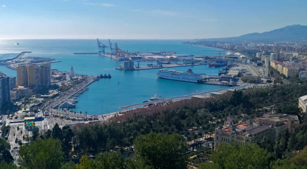 istock Malaga City scenic view 1127351420