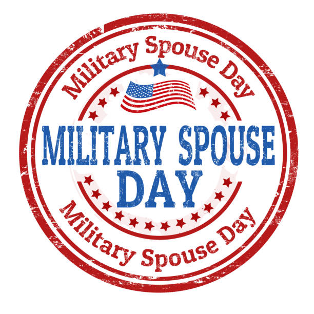 военный день супруга знак или штамп - us navy us air force us military military stock illustrations