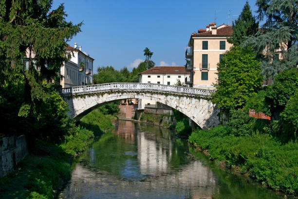istock Ponte San Michele in Vicenza, Italy 1127373814