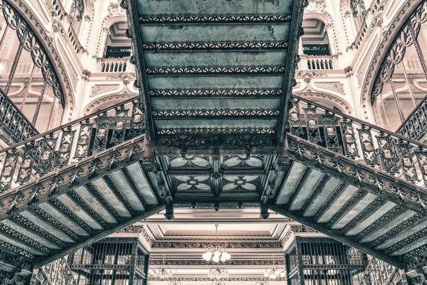 istock Gothic art nouveau architecture feature 1127377509