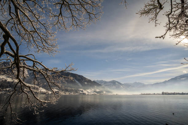 istock Ski resort Zell am See, Austrian Alps at winter 1127378084