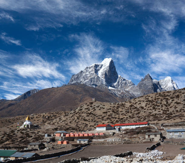 istock Dingboche village on the way to Everest base camp, Nepal 1127379232