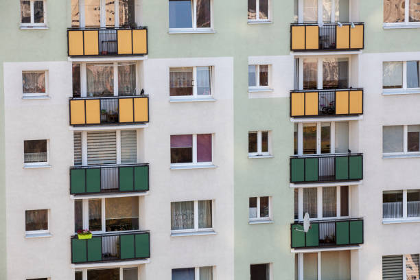 istock A housing estate from a large construction slab 1127381230