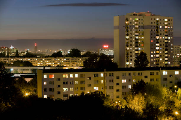 istock A housing estate from a large construction slab 1127381240
