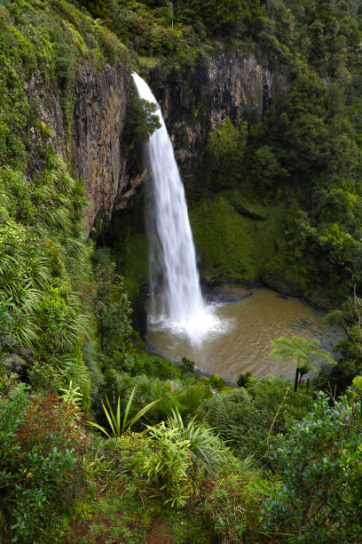 istock Waterfall. New Zealand 1127384955