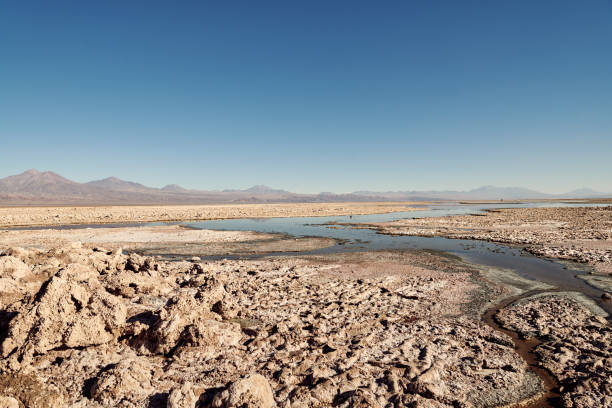 istock Scenic View Of Desert Against Clear Blue Sky 1127398368