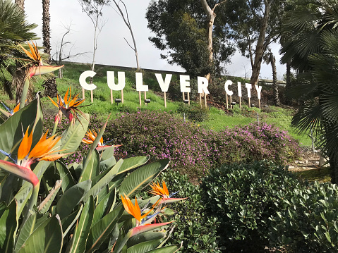 Signo de Culver City en Los Angeles California photo
