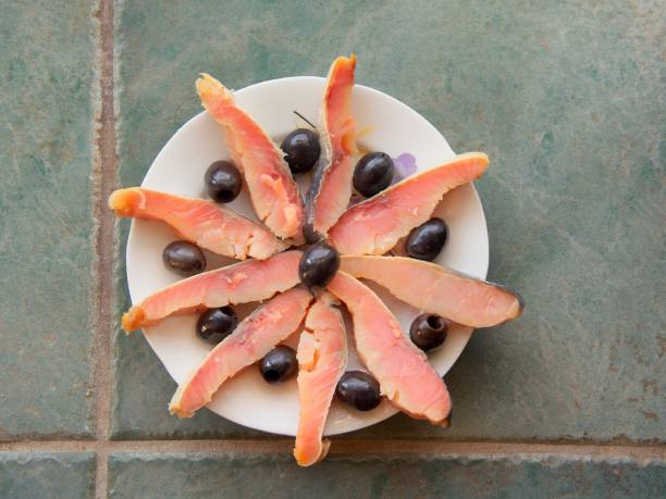 Salmon plate