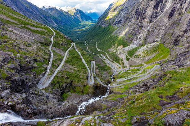 istock The view on the Troll Road in Norway 1127431723