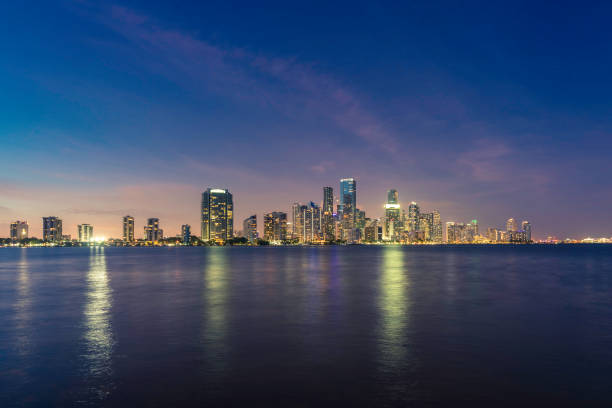 istock Downtown Miami at night, Florida 1127437279