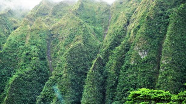 istock Ko'Olau Mountain range, Kaneohe, Oahu, HI 1127437408