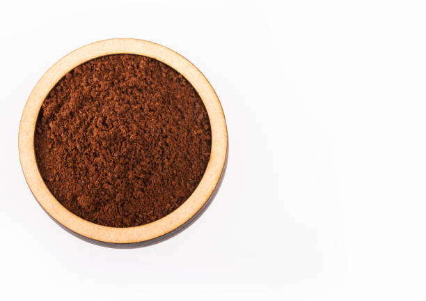 istock Ground organic coffee in the bowl - Coffea 1127437496