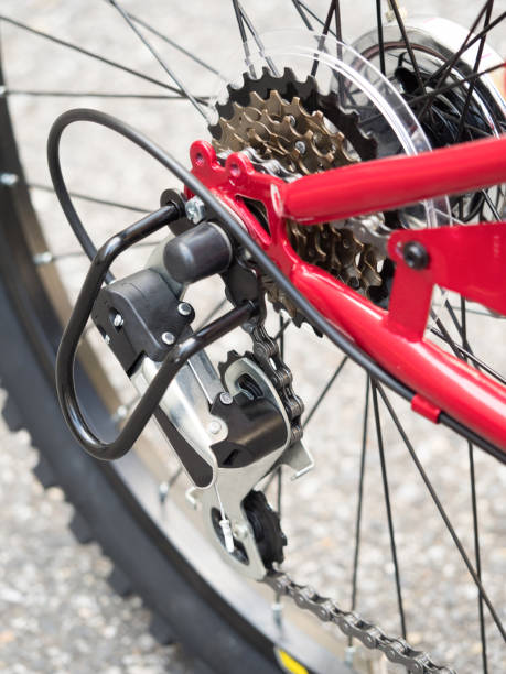istock Gear and gearbox of bicycle 1127438335