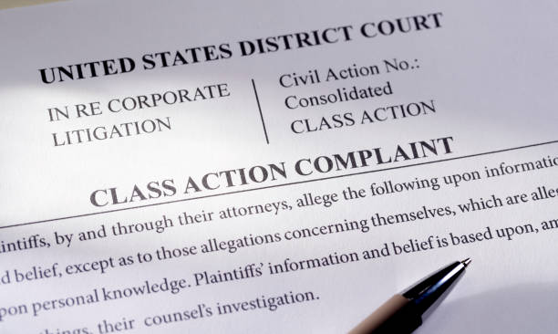 istock Class Action Lawsuit: Concept for legal class action lawsuit 1127439258
